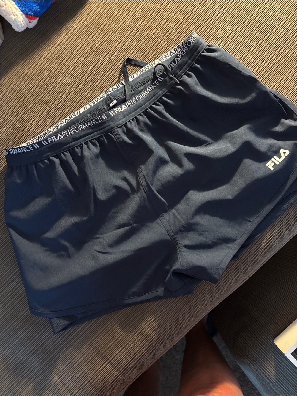 Not black, navy blue
